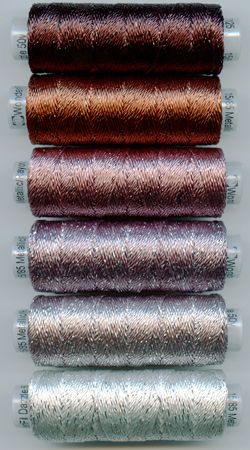 小物 sparse dyeing over stole Razzle Sue Spargo Threads - The Cotton Harvest Quilt Shop